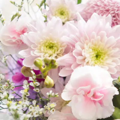 ピンクの花束